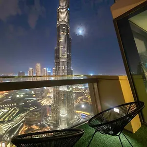 First Class 3br With Full Burj Khalifa And Fountain View دبي